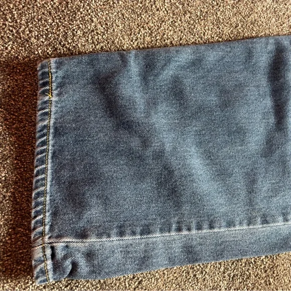 Vintage Y2K baggy hip hop men’s Sz 33x32 Levi’s silver tabmen’s blue denim Jeans